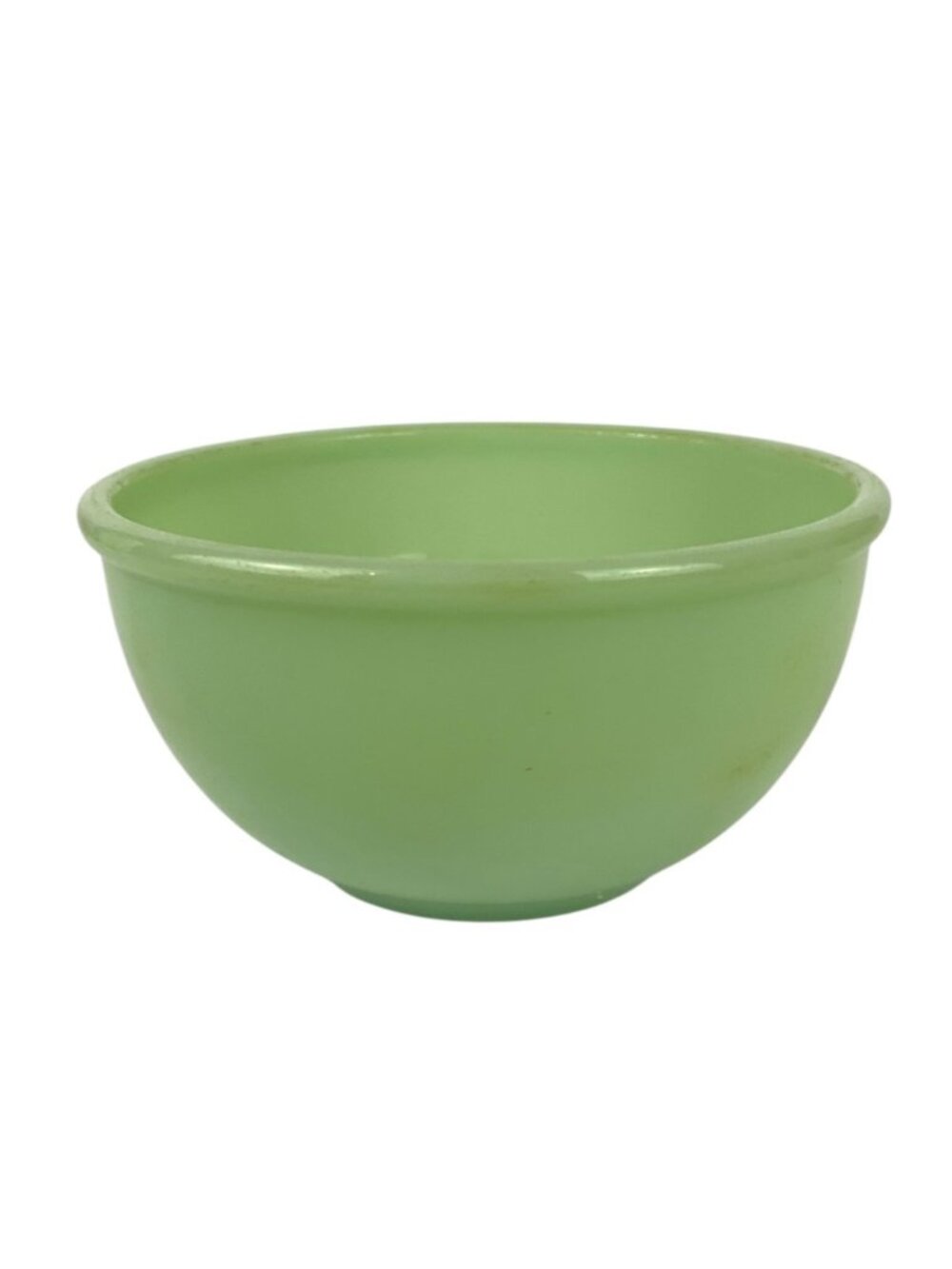 Vintage Fire-King Jadeite 5 inch Individual Soup Cereal Bowl Oven Ware USA 1950s